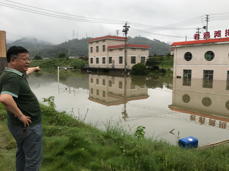 城開投公司加強防汛巡查 落實防汛工作